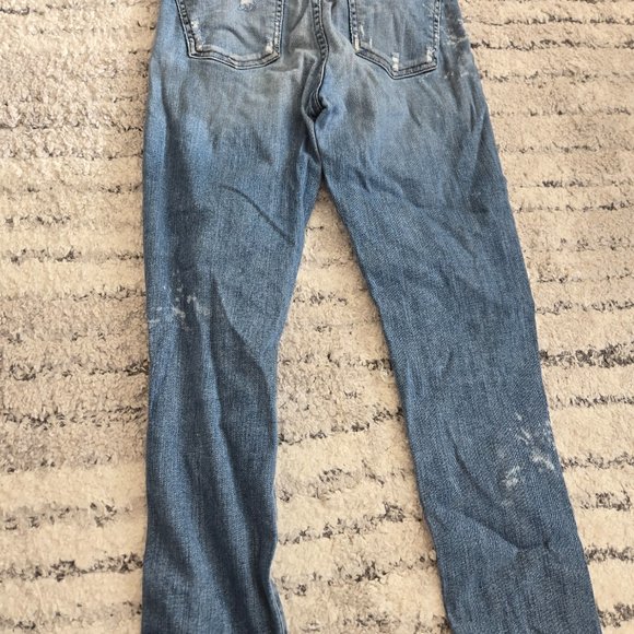 Citizens of Humanity Distressed Crop Denim Jeans - Picture 2 of 3